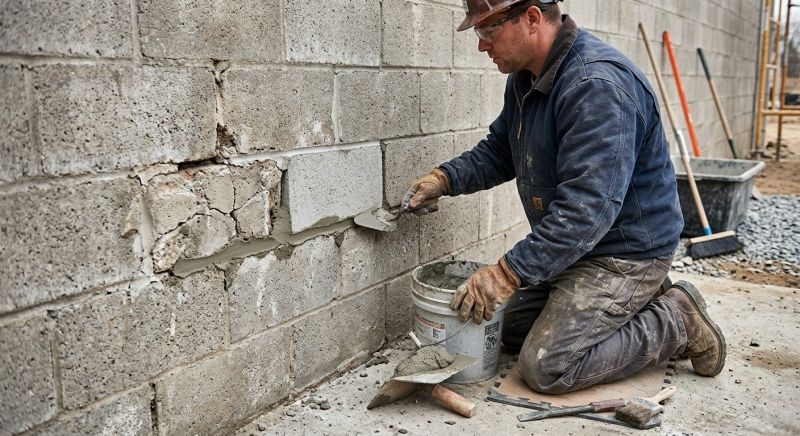 Block Work Repair in Boynton Beach, FL