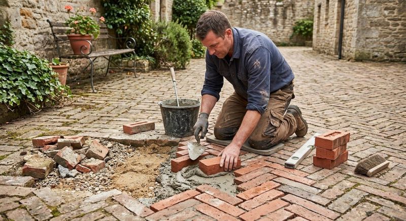Brick Floor Repair in Boynton Beach, FL