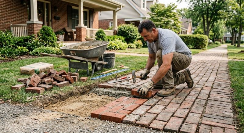 Brick Hardscape Repair in Boynton Beach, FL