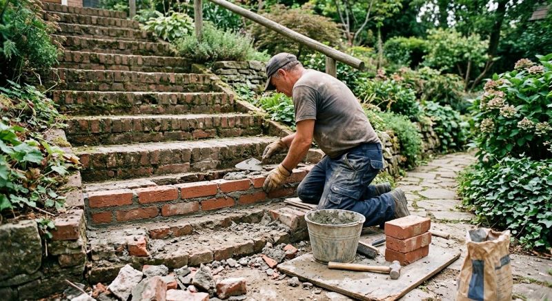 Brick Repair in Palm Beach Gardens, FL