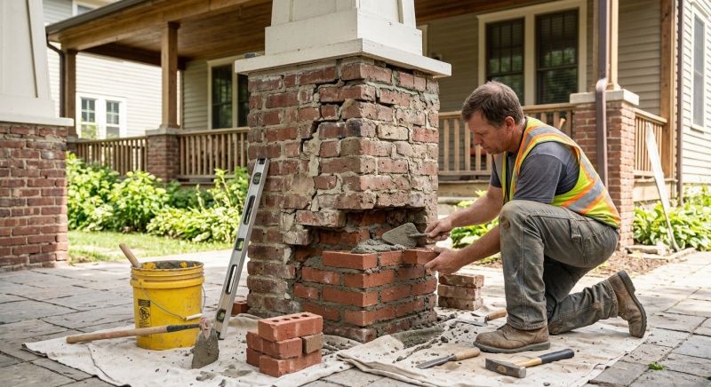 Brick Restoration in Boynton Beach, FL
