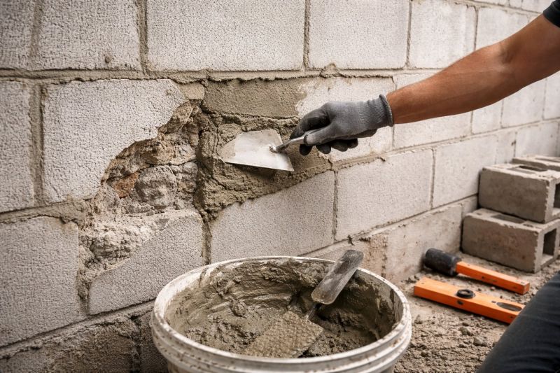 Cinder Block Wall Repair in Lake Worth, FL