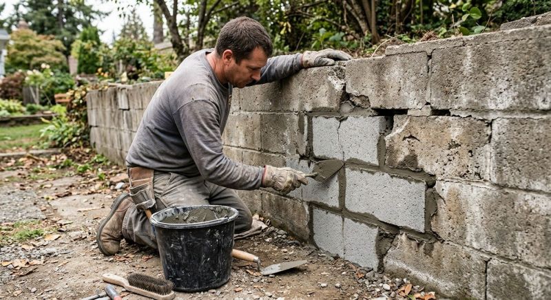 Concrete Block Repair in Boynton Beach, FL