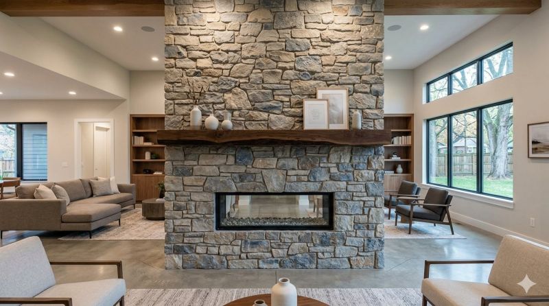 Stone Chimney Installation in Palm Beach, FL