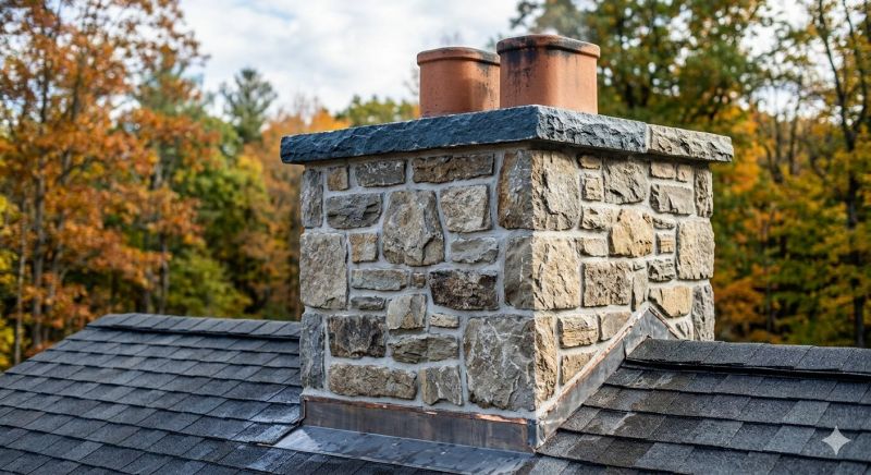 Stone Chimney Installation in Pompano Beach, FL