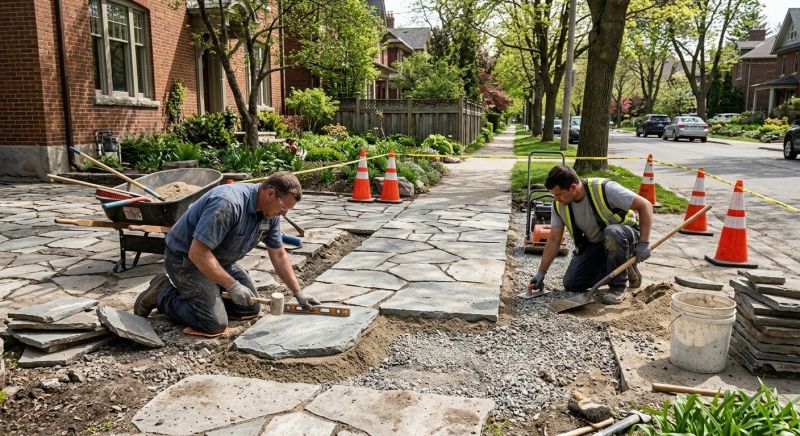 Stone Driveway Repair in Boynton Beach, FL