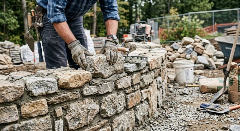 Stone Masonry Installation in Boynton Beach, FL