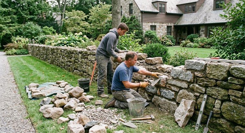 Stone Wall Repair in Boca Raton, FL